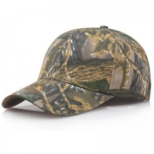 Unisex Camouflage Hat Camo Fishing Baseball Cap Sunscreen Quick Drying Printed Hunting Cap