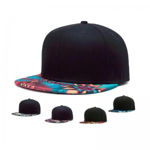 3D Printing Snap back Flat Brim Hat Street Hip Printing Flat Bill Hawaiian Hats Design Your Own Snapback Cap/Hat